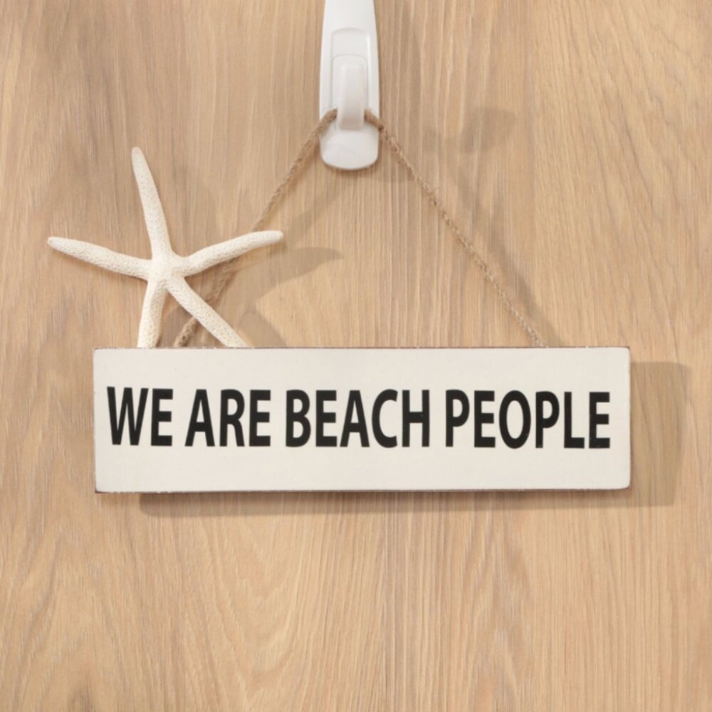 Beachly - The Beach People Door Hanger